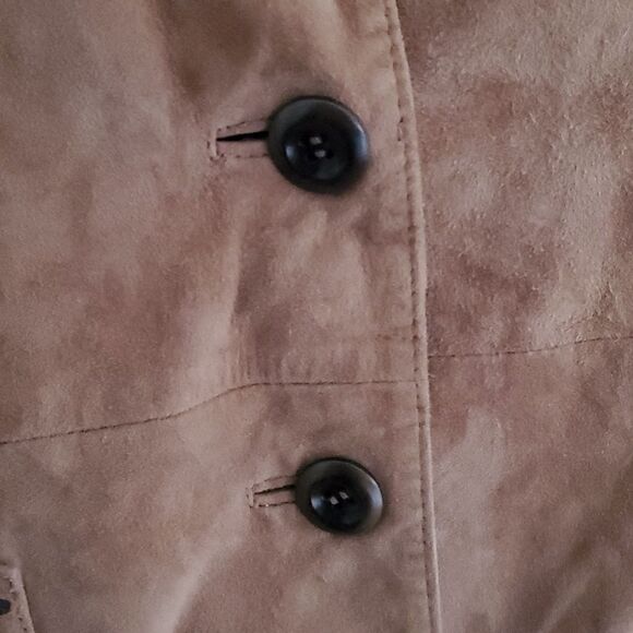 Vakko New York Goat Suede Blazer Jacket - Picture 6 of 9